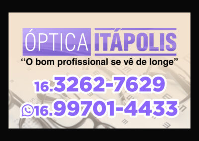 Coquetel: Óptica Itápolis